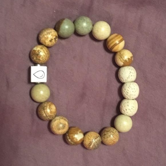 Lava Stone Bracelet - Picture 2 of 2